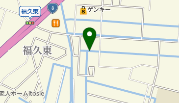 株式会社川上製作所の地図画像