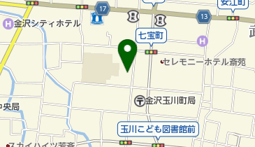 コクブ時計店の地図画像
