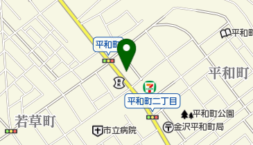 矢部時計店の地図画像