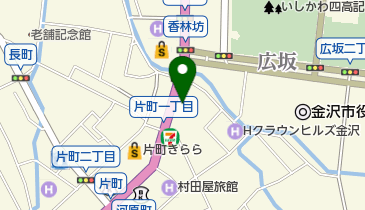 九谷焼諸江屋の地図画像