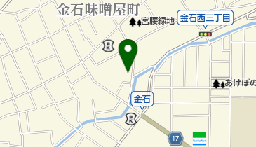 ユリ美容室の地図画像
