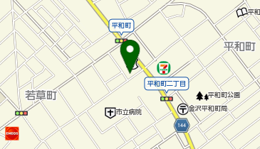 福村洋品店の地図画像
