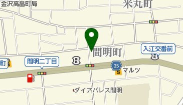 福田交易株式会社北陸営業所の地図画像