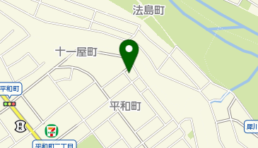 平和町児童館の地図画像