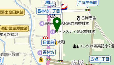 教職員共済生活協同組合石川県事業所の地図画像