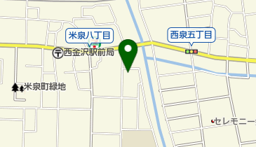 ポパイ米泉の地図画像