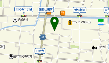 木下製材金沢営業所の地図画像