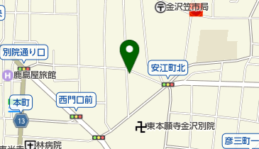 野上うば車店の地図画像