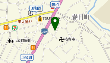 理容室セダニの地図画像
