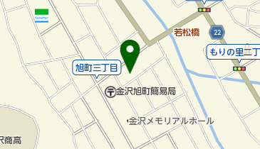 ヘアーサロンダンケの地図画像