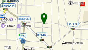 野田屋琴三絃店の地図画像