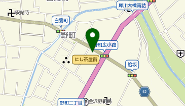 安田琴三絃店の地図画像