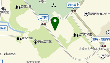 石川県庁 会館 能楽堂の地図画像