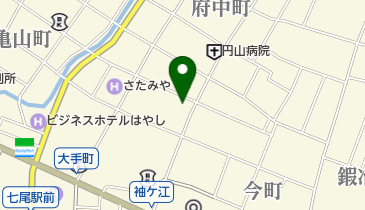 閨谷商店の地図画像