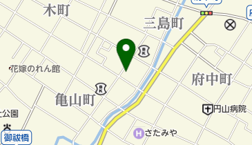 林屋荒物店の地図画像