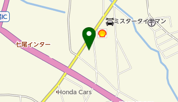 株式会社アイビー七尾店の地図画像