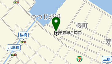 七尾市在宅介護支援センターけいじゅの地図画像