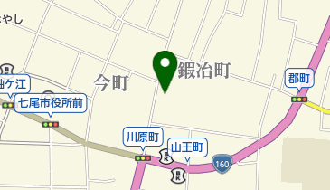 木津屋金物店の地図画像