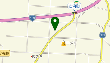 田村塗料株式会社の地図画像