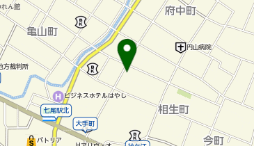 大岩陶器店の地図画像