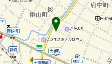有限会社高沢仏壇店 桧物町店の地図画像