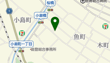 深浦米穀店の地図画像