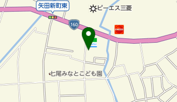 のとじま食堂矢田新店の地図画像