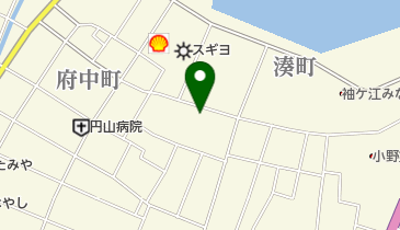 小浦新也の地図画像