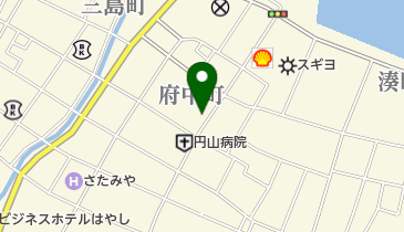 杉山理容店の地図画像