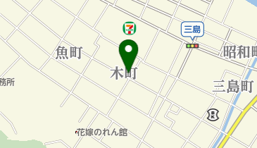 理容まついの地図画像