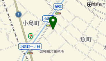 小島食堂の地図画像