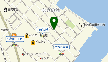 平島食堂の地図画像