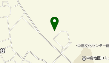 七尾市役所 市営体育施設 中島体育館の地図画像