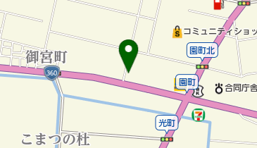 ファミコンランド小松店の地図画像