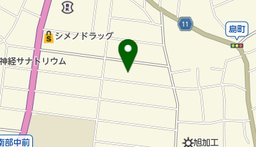 島町公民館の地図画像