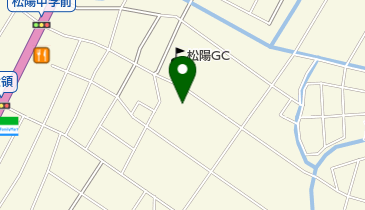 松陽公民館の地図画像