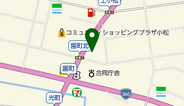 小松ビジネススクール株式会社の地図画像