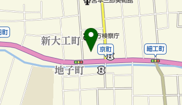 美の館の地図画像