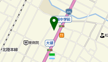 北陸ミサワホーム株式会社小松支店の地図画像