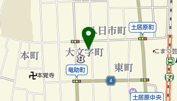 ピノキオ子供服店の地図画像