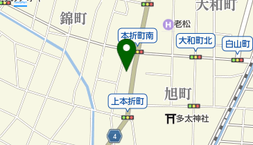 宮岸呉服店の地図画像