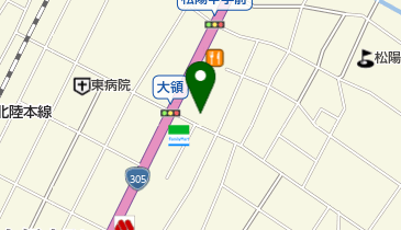 マツモト自動車の地図画像