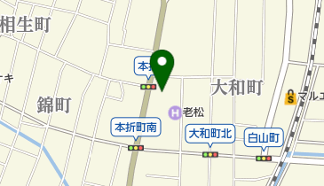 大杉屋ふとん店の地図画像