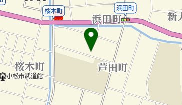 わたよし寝具店の地図画像