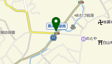 温泉すーぱーの地図画像