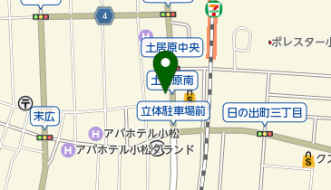 池上時計店の地図画像