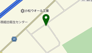 上田株式会社北陸営業所の地図画像