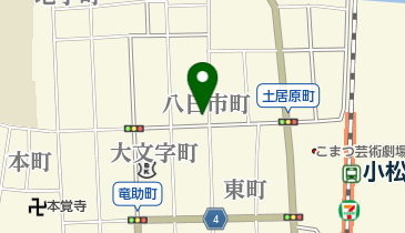 とら屋陶器店の地図画像