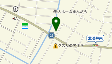 石川県LPガス協会小松支部小松保安センターの地図画像