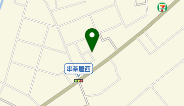 串茶屋民族資料館の地図画像
